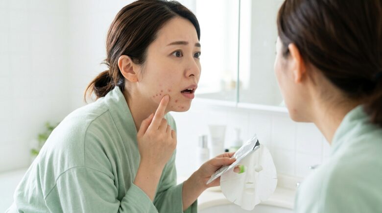 毎日シートマスクをしているのにニキビができる衝撃の理由